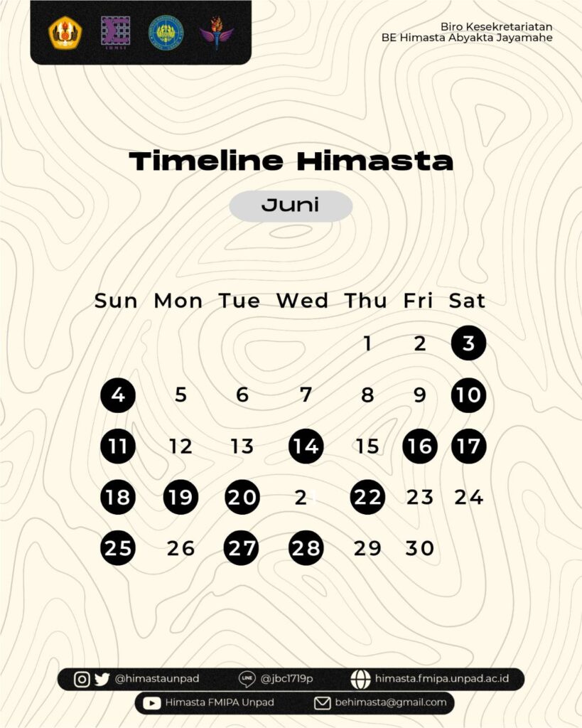 Timeline Himasta Juni Himasta